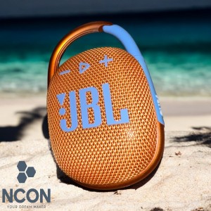 JBL Clip 4 Wireless Bluetooth Speaker Squad (Orange)