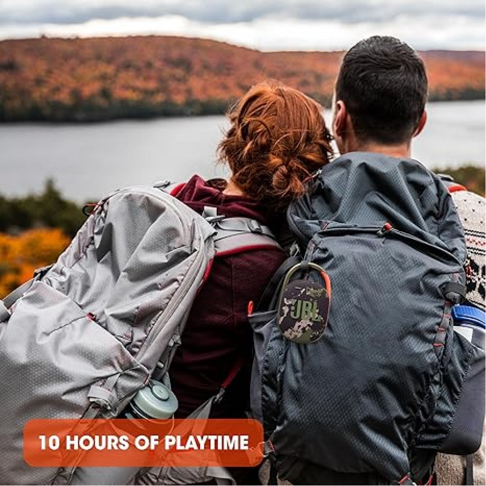 JBL Clip 4 Wireless Bluetooth Speaker Squad (Red)