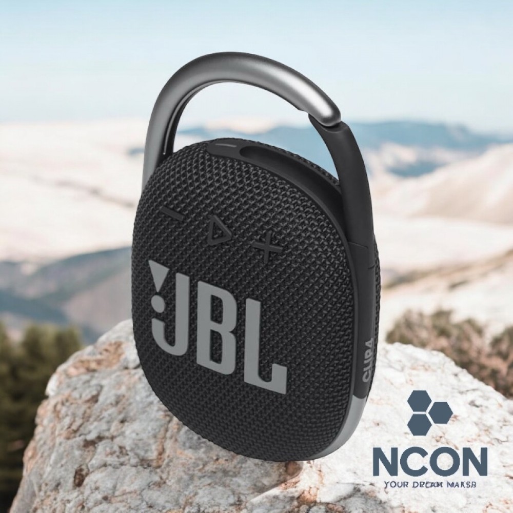 JBL Clip 4 Wireless Bluetooth Speaker Squad (Black)